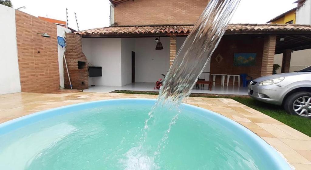 Casa Duplex Com 2 Suites Com Ar Condicionado ,100M Da Praia - Barra De Sao Miguel, A 8 Minutos Da Praia Do Gunga E A 3 Da Praia Bonita! Condominio Com Piscina E Churrasqueira! المظهر الخارجي الصورة