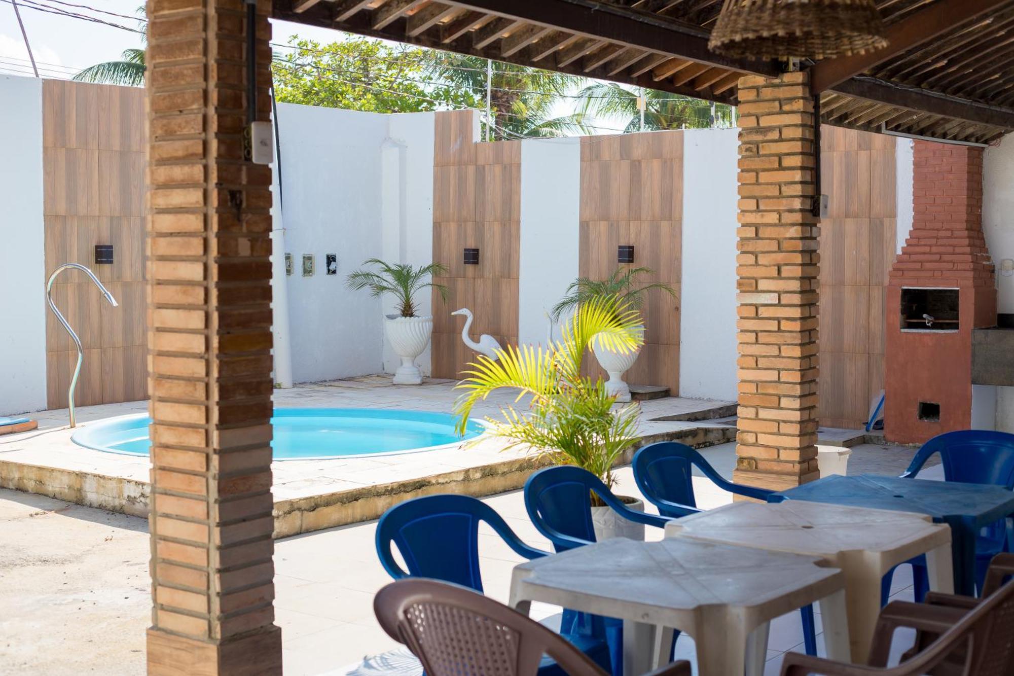 Casa Duplex Com 2 Suites Com Ar Condicionado ,100M Da Praia - Barra De Sao Miguel, A 8 Minutos Da Praia Do Gunga E A 3 Da Praia Bonita! Condominio Com Piscina E Churrasqueira! المظهر الخارجي الصورة